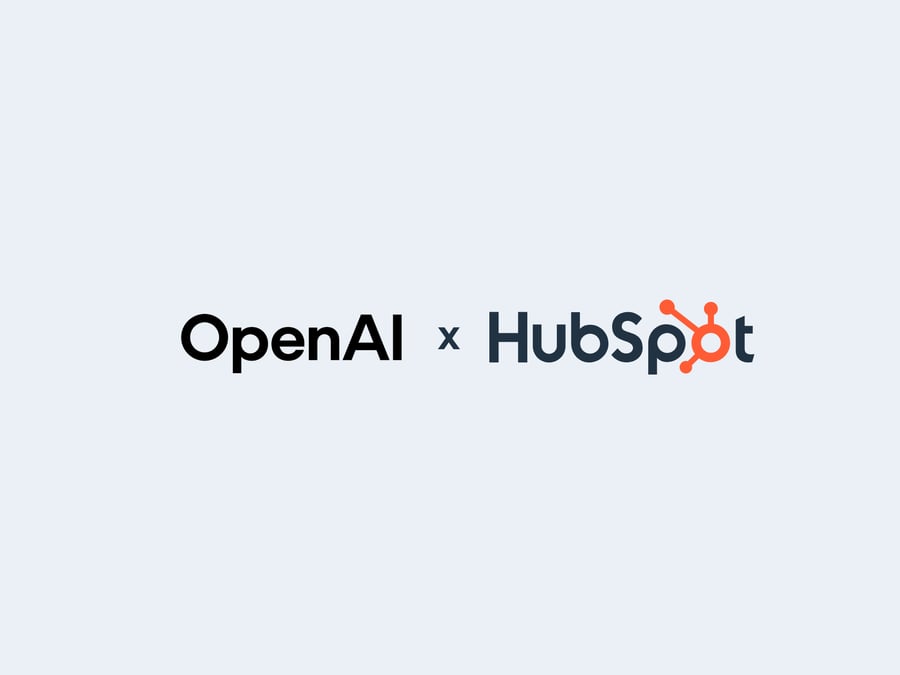 OpenAI + HubSpot logos