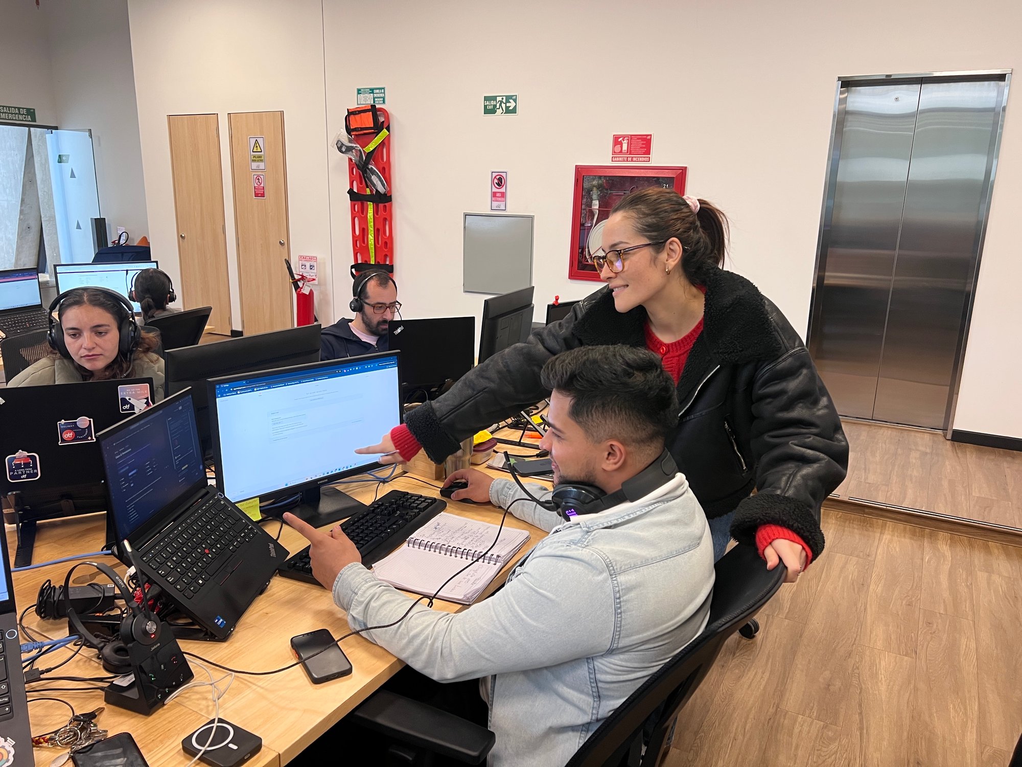 On The Fuze - Elite HubSpot Partner: Team members working in the office 4