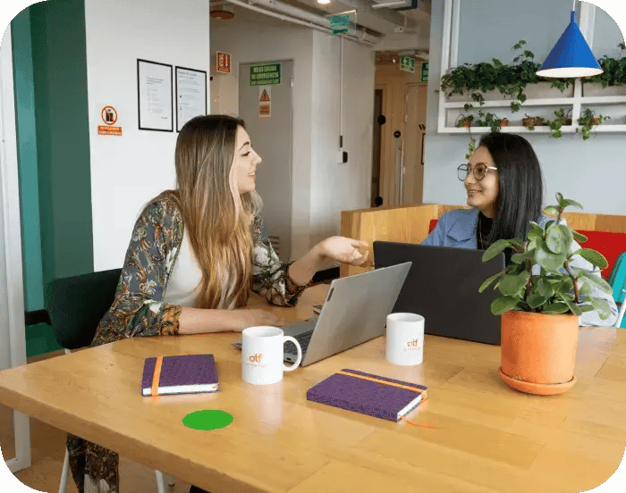 On The Fuze - Elite HubSpot Partner: Team members working in the office 6