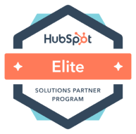HubSpot Onboarding Accredited certification badge for qualified implementation specialis
