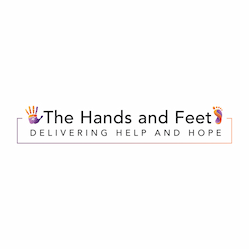 The hands and feet logo