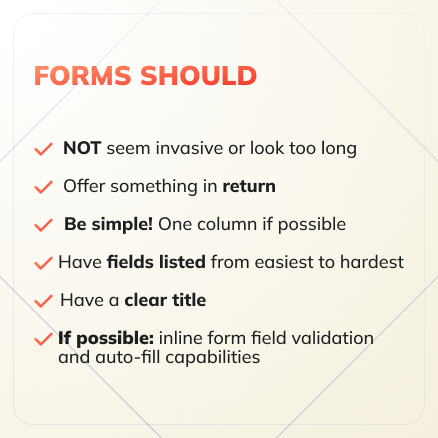 Balancing forms and information Balancing forms and information