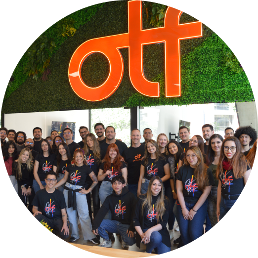 Elite HubSpot Partner - On The Fuze Team Photo in the Office